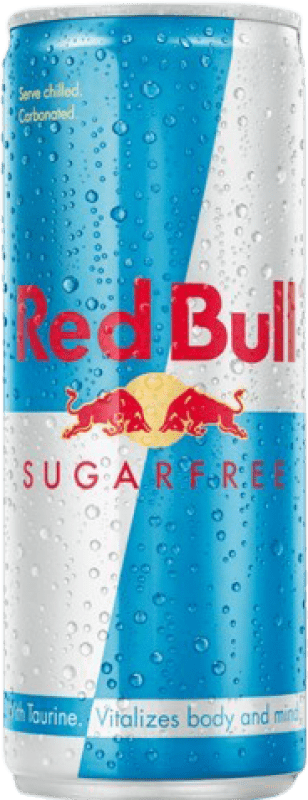 2,95 € Envio grátis | Refrescos e Mixers Red Bull Energy Drink Bebida energética Sugarfree Áustria Lata 25 cl