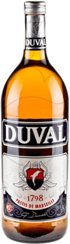 24,95 € Kostenloser Versand | Pastis Martini Duval Frankreich Magnumflasche 1,5 L Anis