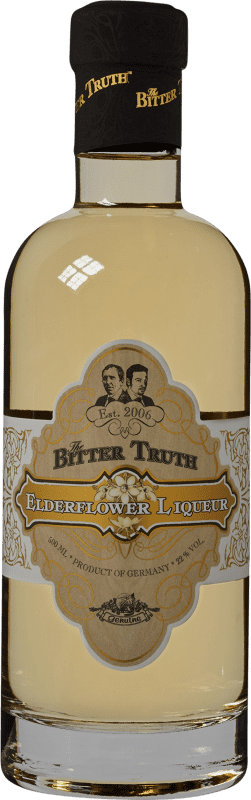 25,95 € Envio grátis | Licores Bitter Truth Ederflower Alemanha Garrafa Medium 50 cl