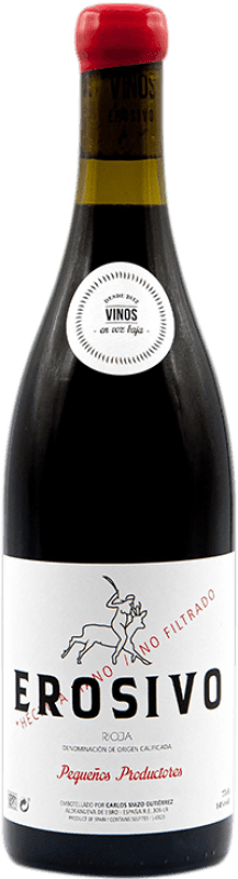 51,95 € Free Shipping | Red Wine En Voz Baja Erosivo D.O.Ca. Rioja The Rioja Spain Garnacha — Grenache, Graciano, Calagraño Bottle 75 cl