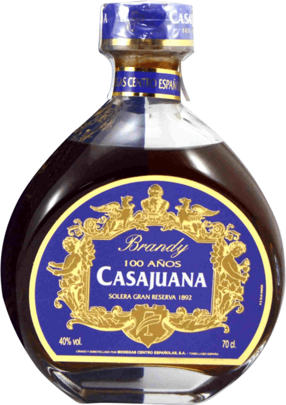 172,95 € Spedizione Gratuita | Brandy Centro Españolas Casajuana Spagna 100 Anni 70 cl