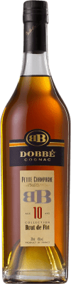 64,95 € Spedizione Gratuita | Cognac Dobbé Fût Brut Francia 10 Anni Bottiglia 70 cl