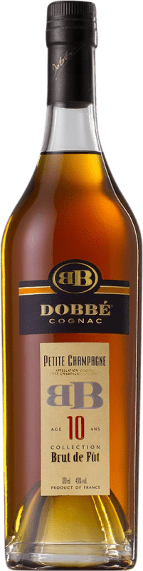 67,95 € Free Shipping | Cognac Dobbé Fût Brut France 10 Years Bottle 70 cl