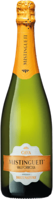 15,95 € Envoi gratuit | Blanc mousseux Vallformosa Mistinguett Brut Nature D.O. Cava Catalogne Espagne Macabeo, Xarel·lo, Parellada Bouteille 75 cl