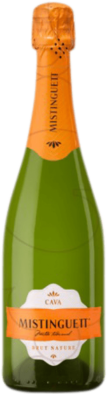 13,95 € Envio grátis | Espumante branco Vallformosa Mistinguett Brut Nature D.O. Cava Catalunha Espanha Macabeo, Xarel·lo, Parellada Garrafa 75 cl