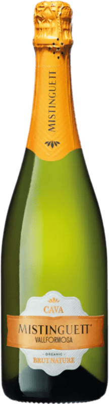 15,95 € Envoi gratuit | Blanc mousseux Vallformosa Mistinguett Brut Nature D.O. Cava Catalogne Espagne Macabeo, Xarel·lo, Parellada Bouteille 75 cl