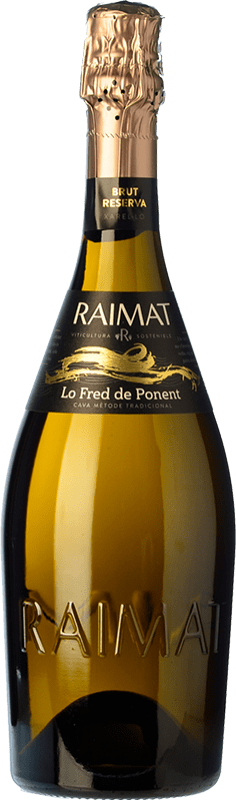 17,95 € Envoi gratuit | Vin Mousseux Blanc Raimat Lo Fred de Ponent Brut Réserve D.O. Cava Catalogne Espagne Pinot Noir, Chardonnay Bouteille 75 cl