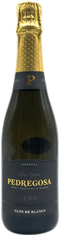 7,95 € Envoi gratuit | Blanc mousseux Pedregosa Clos Brut Nature Réserve D.O. Cava Catalogne Espagne Macabeo, Xarel·lo, Parellada Demi- Bouteille 37 cl