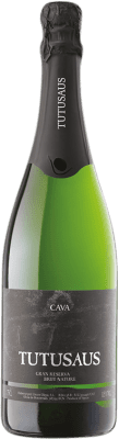 11,95 € Envío gratis | Espumoso Blanco VallDolina Tutusaus Gran Reserva D.O. Cava Cataluña España Macabeo, Xarel·lo, Chardonnay, Parellada 75 cl
