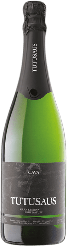 11,95 € Envoi gratuit | Vin Mousseux Blanc VallDolina Tutusaus Grande Réserve D.O. Cava Catalogne Espagne Macabeo — Macabeu, Xarel·lo, Chardonnay, Parellada Bouteille 75 cl