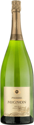 337,95 € Spedizione Gratuita | Spumante bianco Pierre Mignon Prestige Brut Gran Riserva A.O.C. Champagne champagne Francia Pinot Nero, Chardonnay, Pinot Meunier Bottiglia Jéroboam-Doppio Magnum 3 L