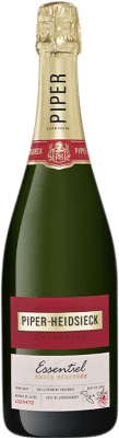 61,95 € Kostenloser Versand | Weißer Sekt Piper-Heidsieck Essentiel Brut Große Reserve A.O.C. Champagne Champagner Frankreich Spätburgunder, Chardonnay, Pinot Meunier Flasche 75 cl