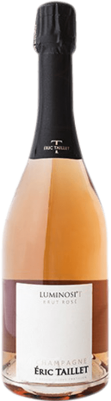 35,95 € 免费送货 | 玫瑰气泡酒 Eric Taillet Luminosi'T 香槟 大储备 A.O.C. Champagne 香槟酒 法国 Pinot Black, Pinot Meunier 瓶子 75 cl