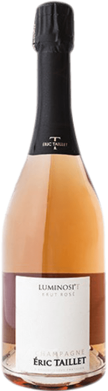 34,95 € Free Shipping | Rosé sparkling Eric Taillet Luminosi'T Brut Grand Reserve A.O.C. Champagne Champagne France Pinot Black, Pinot Meunier Bottle 75 cl