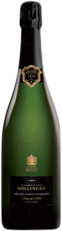 1 623,95 € 送料無料 | 白のスパークリングワイン Bollinger Brut — ブリュット VV Vieilles Vignes — 古木 グラン・レセルバ A.O.C. Champagne シャンパン フランス Pinot Noir — ピノ・ノワール ボトル 75 cl