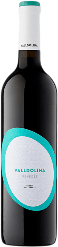 8,95 € Free Shipping | Red Wine VallDolina D.O. Penedès Catalonia Spain Merlot 75 cl
