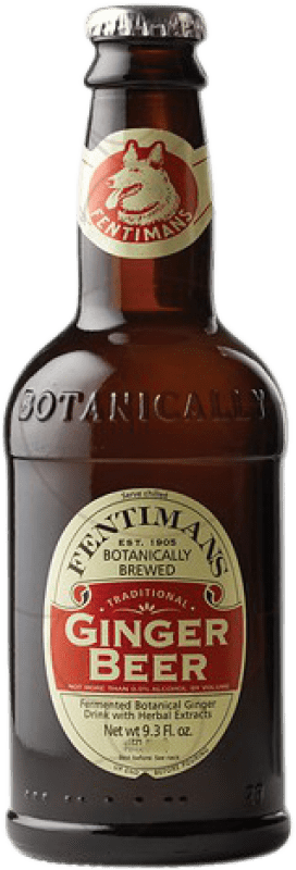 2,95 € Envío gratis | Refrescos Fentimans Reino Unido Botellín 20 cl Ginger Beer
