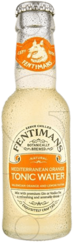 1,95 € Spedizione Gratuita | Bibite Fentimans Mediterranean — Mediterranea Regno Unito Bottiglietta 20 cl Orange — Arancia