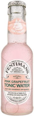 1,95 € 免费送货 | 碳酸饮料 Fentimans 英国 小瓶装 20 cl Pink Grapefruit — 粉红葡萄柚, Tonic Water — 奎宁水