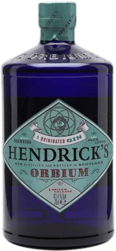 46,95 € Envio grátis | Gin Hendrick's Gin Orbium Reino Unido Garrafa 70 cl