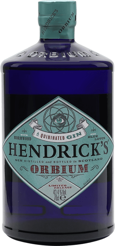 46,95 € Бесплатная доставка | Джин Hendrick's Gin Orbium Объединенное Королевство бутылка 70 cl