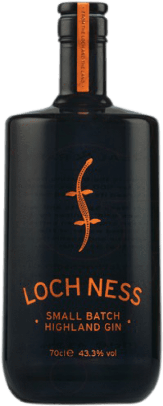 49,95 € Kostenloser Versand | Gin Loch Ness Real & Rare Großbritannien Flasche 70 cl