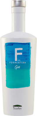 34,95 € Spedizione Gratuita | Genever Gin Galician F de Formentera Spagna 70 cl