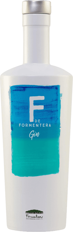 34,95 € 免费送货 | 金酒 Galician F de Formentera Gin 西班牙 瓶子 70 cl