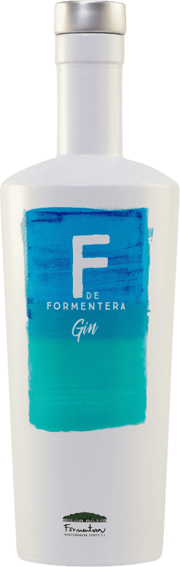 34,95 € Free Shipping | Gin Galician Original Drinks F de Formentera Gin Spain Bottle 70 cl