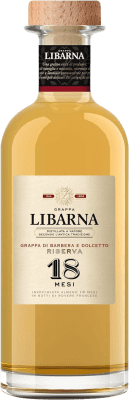 21,95 € Free Shipping | Grappa Libarna 18 Mesi Reserve Italy Bottle 70 cl