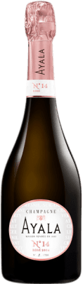 145,95 € 送料無料 | ロゼスパークリングワイン Maison Ayala Nº 14 Rosé A.O.C. Champagne シャンパン フランス Pinot Black, Chardonnay ボトル 75 cl