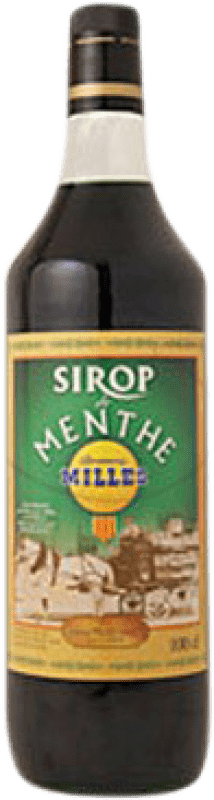 7,95 € Free Shipping | Schnapp Millàs Sirop de Menthe France Bottle 1 L Alcohol-Free