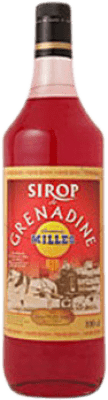 8,95 € 免费送货 | Schnapp Millàs Sirop de Grenadine 法国 瓶子 1 L 不含酒精