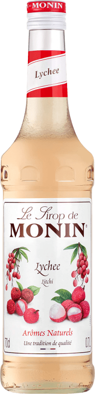 15,95 € Envio grátis | Schnapp Monin Sirope Lychee Litchi França Garrafa 70 cl Sem Álcool