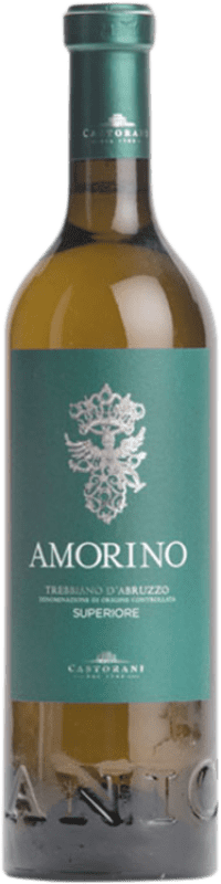 27,95 € Бесплатная доставка | Белое вино Castorani Amorino D.O.C. Trebbiano d'Abruzzo Абруцци Италия Trebbiano d'Abruzzo бутылка 75 cl