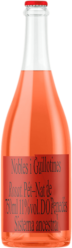 18,95 € Kostenloser Versand | Rosé Sekt Parxet Nobles i Guillotines D.O. Penedès Katalonien Spanien Tempranillo Eco — Biologisch Flasche 75 cl