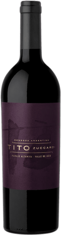 105,95 € Бесплатная доставка | Красное вино Zuccardi Tito I.G. Mendoza Мендоса Аргентина Cabernet Franc, Malbec бутылка 75 cl