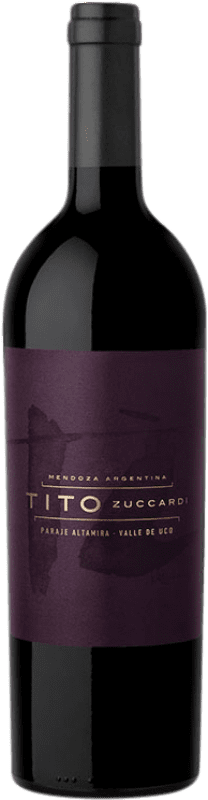 79,95 € Бесплатная доставка | Красное вино Zuccardi Tito I.G. Mendoza Мендоса Аргентина Cabernet Franc, Malbec бутылка 75 cl