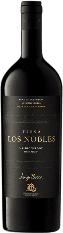 52,95 € Free Shipping | Red wine Luigi Bosca Finca Los Nobles I.G. Mendoza Mendoza Argentina Malbec, Petit Verdot Bottle 75 cl