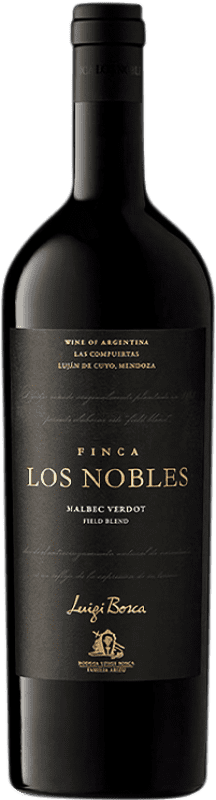 52,95 € Envio grátis | Vinho tinto Luigi Bosca Finca Los Nobles I.G. Mendoza Mendoza Argentina Malbec, Petit Verdot Garrafa 75 cl