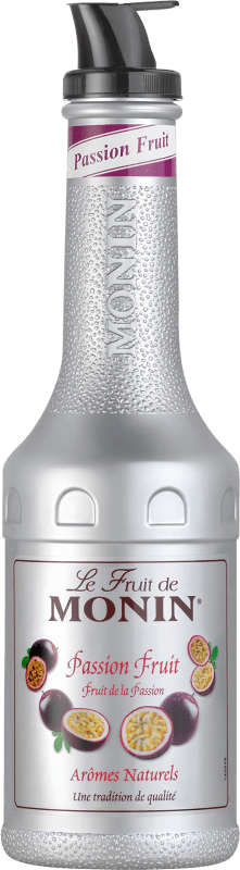 18,95 € Envio grátis | Schnapp Monin Puré Fruta de la Pasión Passion Fruit França Garrafa 1 L Sem Álcool