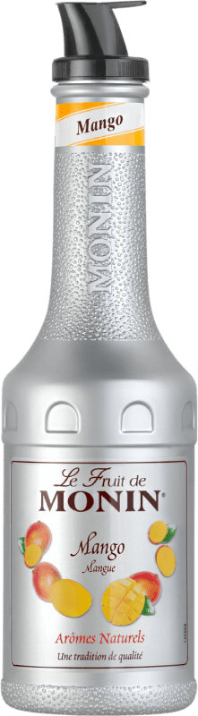 27,95 € Envio grátis | Puré de Fruta para Cocktail Monin França 1 L Mango — Manga Sem Álcool