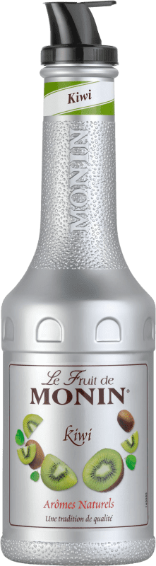 27,95 € Free Shipping | Cocktail Fruit Purée Monin Kiwi France Bottle 1 L Alcohol-Free