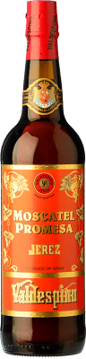 21,95 € Free Shipping | Fortified wine Valdespino Promesa D.O. Manzanilla-Sanlúcar de Barrameda Andalucía y Extremadura Spain Muscat Bottle 75 cl