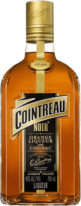 43,95 € Spedizione Gratuita | Triple Sec Cointreau Noir Francia Bottiglia 70 cl