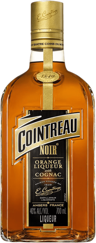 45,95 € Kostenloser Versand | Triple Sec Cointreau Noir — Schwarz Frankreich 70 cl