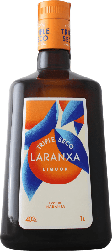 22,95 € Envío gratis | Triple Seco Laranxa España 1 L Naranja