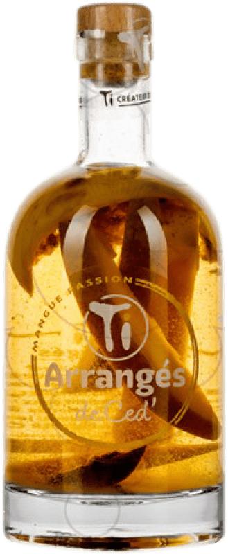 25,95 € Envío gratis | Licores Ti Arrangés de Ced' Mangue Passion Francia Botella 70 cl