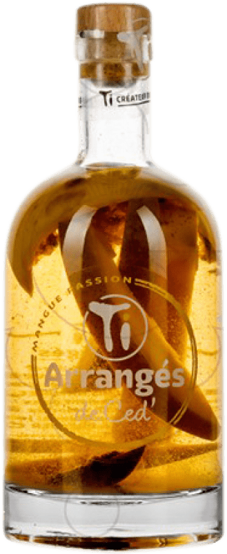 24,95 € Kostenloser Versand | Liköre Ti Arrangés de Ced' Mangue Passion Frankreich Flasche 70 cl