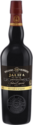 46,95 € 免费送货 | 强化酒 Williams & Humbert Jalifa Amontillado Solera Especial V.O.R.S. D.O. Jerez-Xérès-Sherry 安达卢西亚 西班牙 Palomino Fino 瓶子 Medium 50 cl